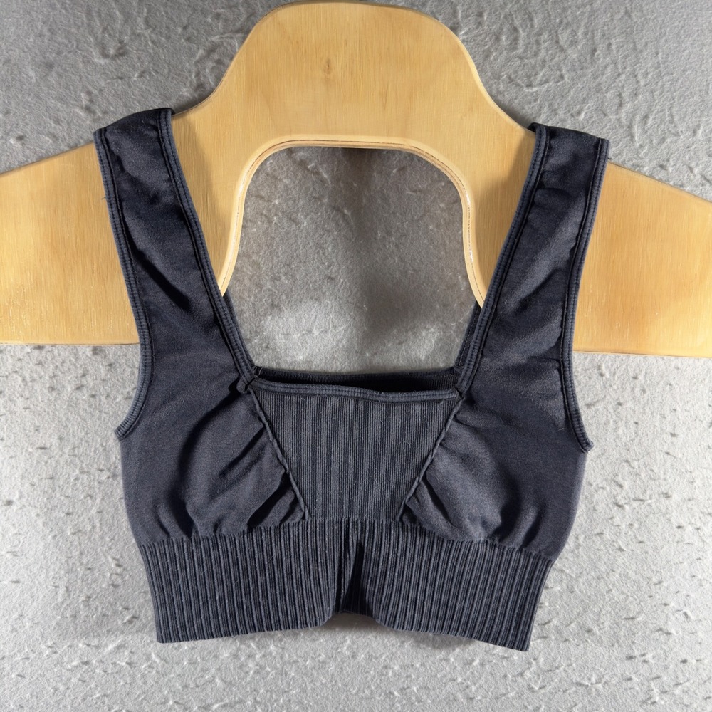 447 | FP Movement x HATCH Good Karma Maternity Crop Sports Bra Black XS/S